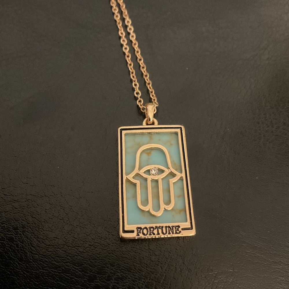 Fortune Mystic Tarot Card Necklace - Picture 3 of 8
